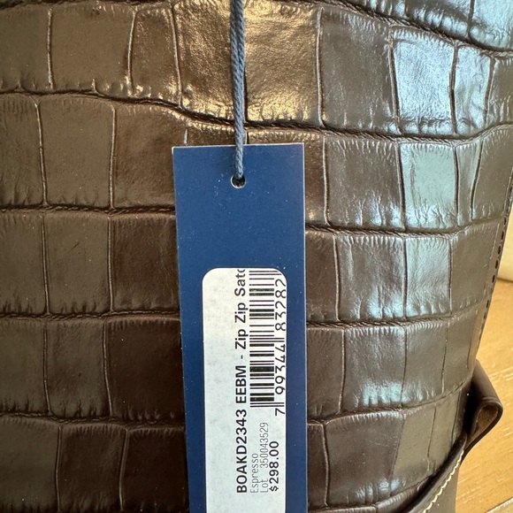 New, Never used, Dooney & Bourke Genuine Leather Satchel - Picture 3 of 5